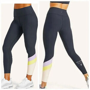 Peloton Women's Cadet High-Rise Color-block Legging Size large